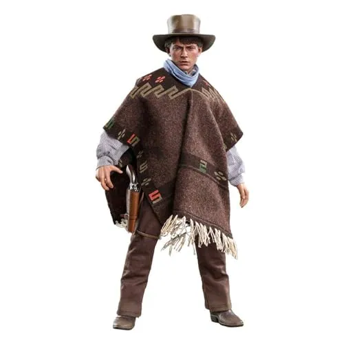 Back To The Future III 1/6 Marty McFly MMS616 28 cm Hot Toys - Action- & Spielfiguren, detailgetreue Nachbildung von Marty McFly mit umfangreichem Zubehör und beweglichen Gelenken.