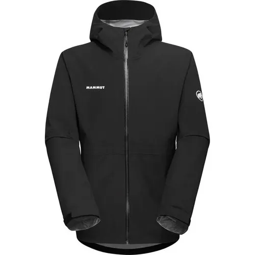 Mammut Linard Guide HS Hooded Jacket Men Black (XL) - Funktionsjacke, wasserdicht und atmungsaktiv für optimalen Schutz bei Wind und Wetter - ideal für Abenteuer in der Natur.