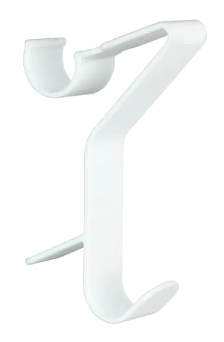 Maximex Rundheizkörper-Haken Flexi Weiß 3er Set in weiß von Maximex