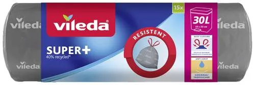 Vileda SUPER+ 30L 171448 Müllsack 30l 15St.