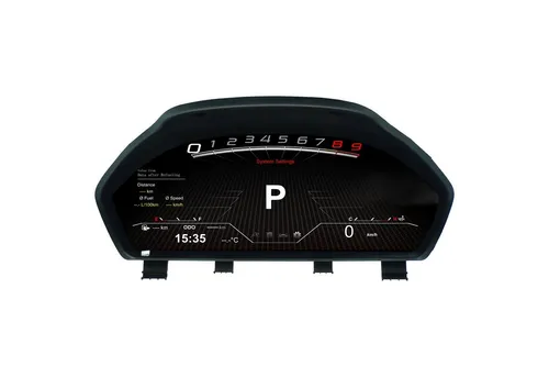 Digital Tacho für BMW X6 E71 - Tachometer Kombiinstrument LED - Instrumente & Tachoscheiben, modernes LED-Design für optimale Lesbarkeit und stilvolle Fahrzeuganpassung.