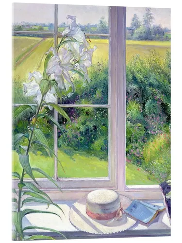 Posterlounge Wandbild Leseecke im Fenster (Detail), Timothy Easton, erhältlich als Poster, Leinwandbild, Wandsticker oder Acrylglasbild