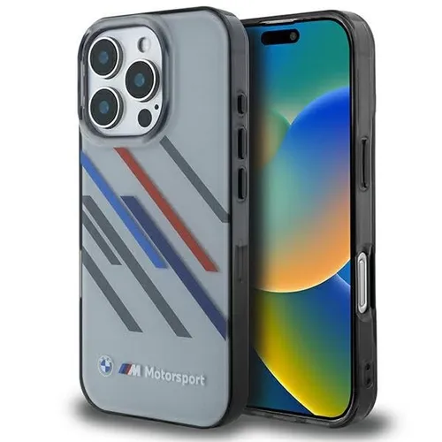 BMW BMHCP16L23HTRAG iPhone 16 Pro Hardcase - Smartphone Hülle mit einzigartigem Motosport-Design und robustem Schutz für Ihr iPhone 16 Pro.