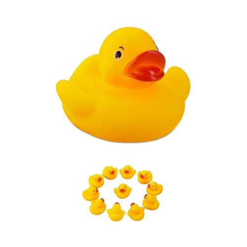 Badeente Badeentchen Quietscheente Gummiente Wasserente 5 cm gelb Gummi-Ente