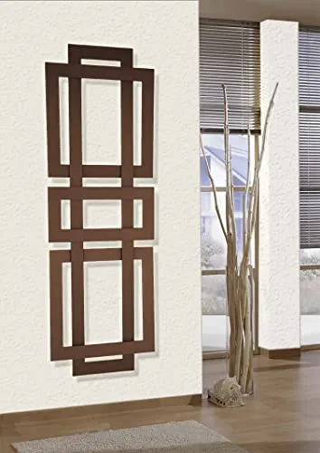Szagato Badheizkörper Design ART II 180x60cm, 1019 Watt - Braun - Design-Badheizkörper ART II, 180 x 60 cm, 1019 Watt, Made in Germany. Hochwertige pulverbeschichtete Oberfläche, fingerabdruckunempfindlich und ein echter Blickfang für jeden Raum.