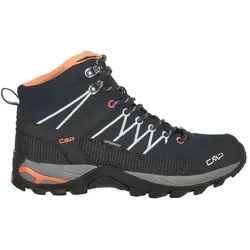 CMP RIGEL MID WMN TREKKING SHOES WP - Wasserdichte Wanderschuhe - Wanderschuhe mit knöchelhohem Schaft und OrthoLite®-Technologie für optimale Dämpfung und Gelenkschutz. Ideal für Tageswanderungen in der Natur.