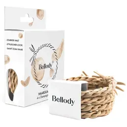 Bellody Original Haargummis Champagne Beige 4 Stück