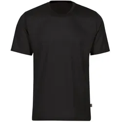TRIGEMA T-Shirt aus 100% Baumwolle, Herren, Gr. L, schwarz - Herren-Shirts aus 100% Baumwolle, klassischer Schnitt und luftig geschnitten, ideal für jeden Anlass und 100% Made in Germany.