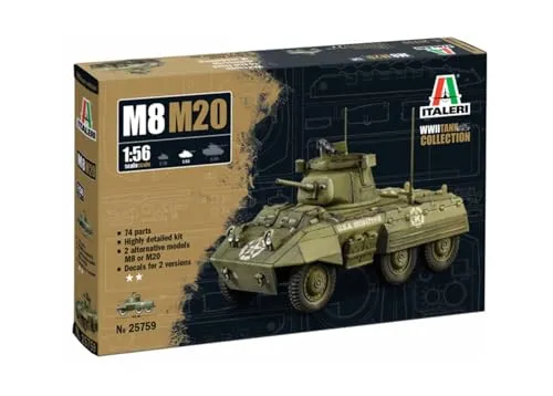 Italeri 25759 1:56 M8 M20 Greyhound von Italeri