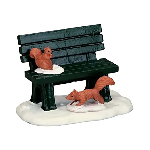 LEMAX - Park Bench In Winter 54938 Bank Zubehör Weihnachtsdorf Winterdorf