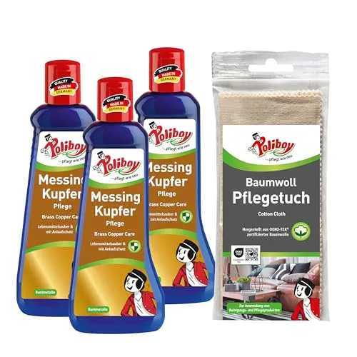 POLIBOY Messing Kupfer Pflege