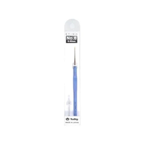 Tulip T13-8E Crochet Hook, Blue, 34