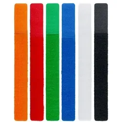 Goobay Kabel Management Klettverschluss 17cm in blau von Goobay