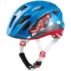 Alpina Ximo Flash Fahrradhelm für Kinder mit Licht, Größe 47-51cm
