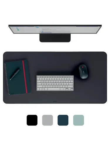 Leitz Schreibtischunterlage groß, Schwartz 53820095 in schwarz von Leitz