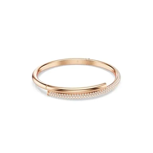 Swarovski Armreif Dextera mit Kristall - Eleganter Armschmuck aus roségoldfarbenem Metall mit Swarovski® Kristall, ideal für besondere Anlässe und als perfektes Geschenk zu Geburtstag oder Weihnachten.