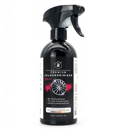 Felgenreiniger Felgenversiegelung für alle Felgen Hochglanzformel 500ml