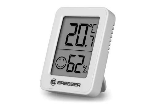 BRESSER Hygrometer ClimaTemp Thermo-Hygrormeter 1x weiß
