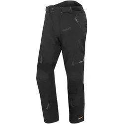 Germot X-Air Evo Pro Motorrad Textilhose 6XL für Männer - Motorradhose in schwarz mit Air-Mesh Bereichen, wasserdicht durch HUMAX® Klimamembrane, ideal für komfortables Fahren bei jedem Wetter.