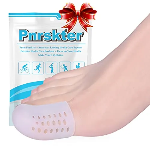 Zehenschutz Silikon, 10 Stück Gel Zehenschutz Großer Zeh, Atmungsaktive Zehenkappen Neues Material, Zehenpflaster für Blasen, Hühneraugen, Eingewachsene Zehennägel, Schmerzlinderung durch Reibung