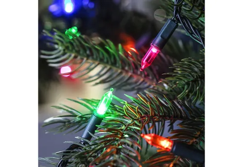 150er LED Lichterkette Weihnachtsbaumbeleuchtung bunt von Lights4fun
