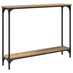 vidaXL Beistelltisch Konsolentisch Artisan-Eiche 100 x 22,5 x 75 cm Holzwerkstoff (1-St) 22.5 cm x 75 cm x 100 cm