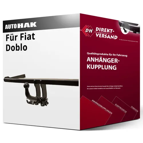 Produktbild AUTO HAK Abnehmbare Anhängekupplung für Opel Corsa D & Combo