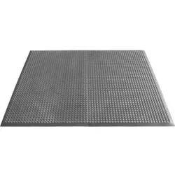 Arbeitsplatzmatte Yoga Ergo Fire 95x185cm grau - Feuerfeste Arbeitsplatzmatte mit rutschfester Oberfläche und idealer Federung. Perfekt für Werkbänke und Maschinenarbeitsplätze. Made in Germany, temperaturbeständig von -40 bis +80 Grad Celsius.