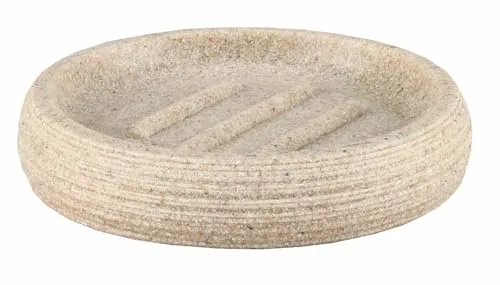 Kleine Wolke Seifenschale Sand in Macadamia