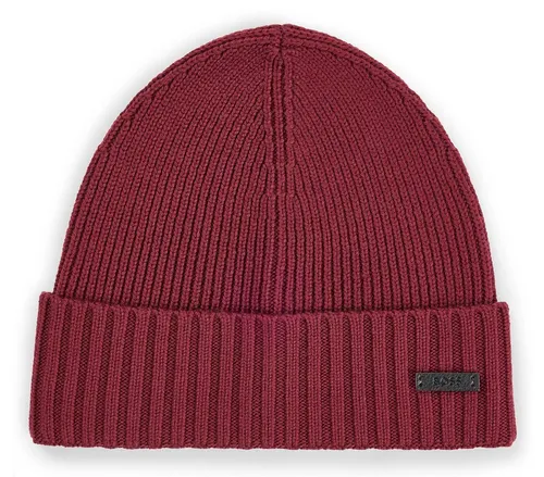 BOSS Beanie Fati Beanie in rot von BOSS