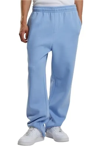 Build Your Brand Herren By288-fluffy Trackpants, Powder Blue, M EU - Sport – Jogginghosen für Herren, ultra weich und vielseitig einsetzbar, ideal für entspannte Anlässe und stylische Streetwear.