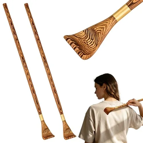 Stück Rückenkratzer Holz – 42cm Handliches Kratzhand für Entspannung