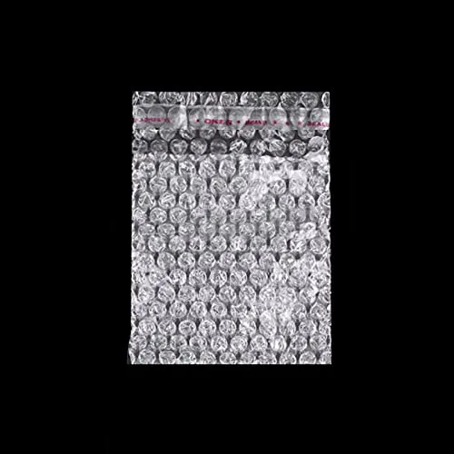 Luftpolsterbeutel mit selbstklebender Klappe transparente Polsterbeutel Schutzbeutel Versandmaterial Verpackung Größenwahl, Größe:7 x 10 cm 100