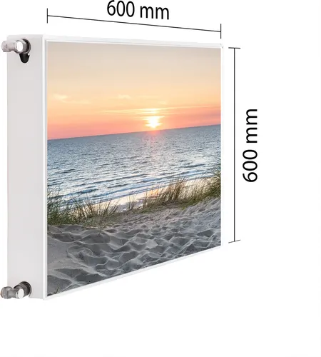 Magnet Heizkörperverkleidung Heizkörperabdeckung 60x60 MEER