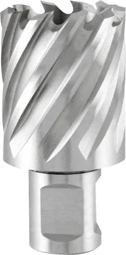 RUKO 108232E Kernlochbohrer 32mm - Bohren, Lochsäge - Ø 32 mm Kernbohrer aus kobaltlegiertem Hochleistungsstahl, ideal für schwer zerspanbare Materialien mit optimierter Schneidengeometrie für erhöhte Zerspanleistung und längere Standzeiten.