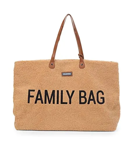 Childhome Family Bag Wickeltasche - Große Reisetasche mit abnehmbarer Tasche - Wickeltasche mit großem Fassungsvermögen und abnehmbarer Tasche, ideal für Familienausflüge. Leicht, wasserabweisend und praktisch mit separaten Fächern für kleine Utensilien.