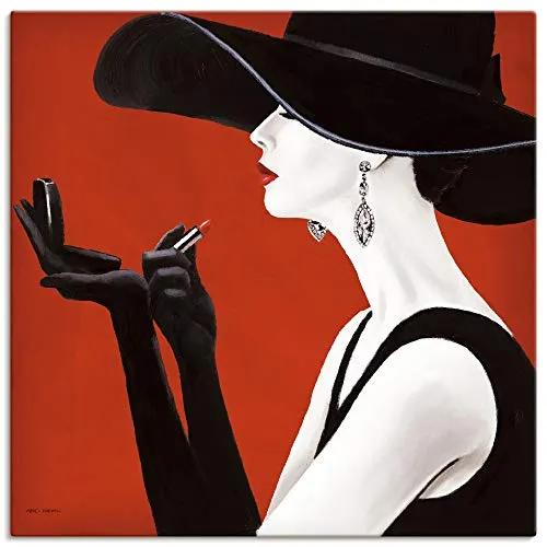 Poster & Bildende Kunst Rot von ARTland