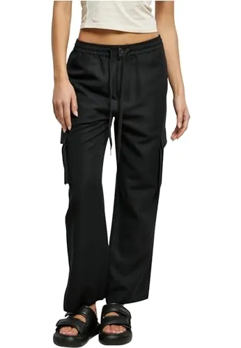 Urban Classics Damen Vicose Straight Leg Cargo Pants von Urban Classics