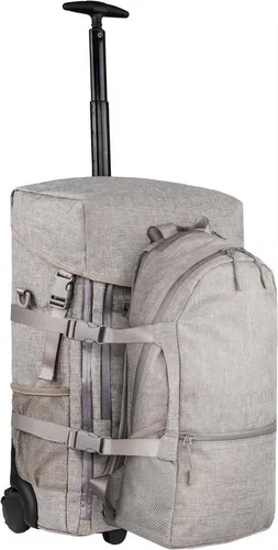 normani Rucksack mit Trolleyfunktion und kleinem Rucksack