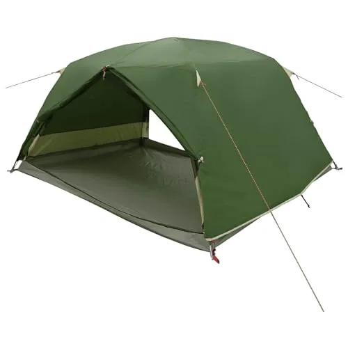 vidaXL Trekkingzelt Grün 4-Personen - Modernes Backpacking-Zelt aus 185T Polyester mit Polyurethan-Beschichtung. Ideal für Outdoor-Abenteuer, bietet es zuverlässigen Schutz und ist leicht zu transportieren. Perfekt für Campingtouren und Erkundungen in der Natur.