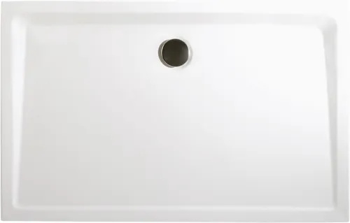 Schulte Duschwanne Mineralguss 90 x 100 cm alpinweiß - Duschwanne aus hochwertigem Mineralguss, rutschfest und pflegeleicht – perfekt für moderne Bäder.