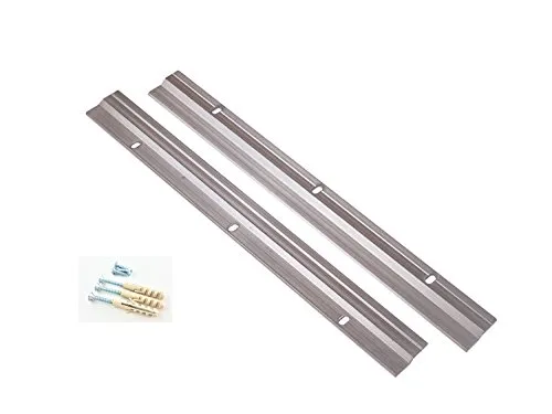 Hochbelastbares Aufhängungssystem für Bilder und Spiegel, mit Z-Winkelleisten – Schwebe-Aufhängungssystem + Befestigungsmaterial