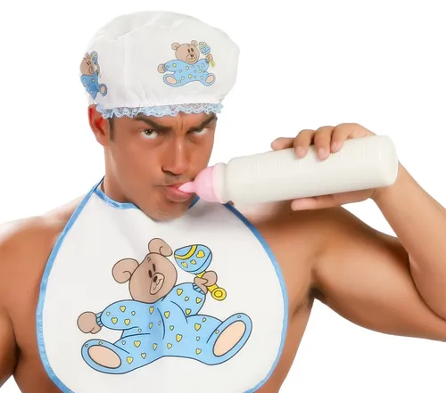 Fiestas Guirca Kostüm, Riesen Baby Flasche für Karneval Babys Bottle Accessoires