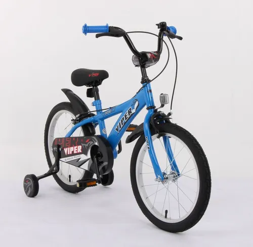 Zoll Fahrrad Kinder Jungen Mädchen VPER BLAU 18 Zoll in blau von T&Y Trade