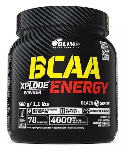 Olimp BCAA Xplode Powder ENERGY - 500 g-Dose (6,58 EUR/100 g)