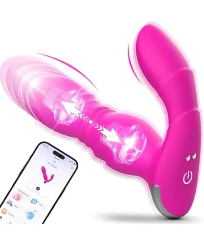Sex Spielzeug für die Frau Paare Vibratorensets für Frauen Klitoris Dildo | 9x9 Vib-Stoßfunktion G Punkt Vibration für Frauen Vibrator mit APP Vibro Ei Sexspielzeug Sex Toyset für Woman Dildos