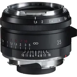 Voigtländer 35mm f1.5 VM Asph Vintage Line Nokton Typ I Schwarz Objektiv