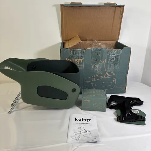 Kvisp Hundebett mit Geschirr in Waldgrün