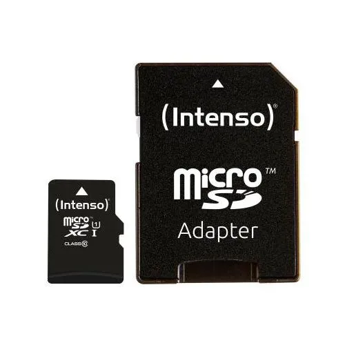 Intenso Premium microSDXC 512GB Class 10 UHS-I - Extrem schnelle Speicherkarte mit SD-Adapter, wasserfest und ideal für hochwertige Smartphones und Tablets
