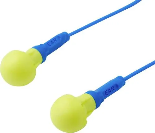 3M EAR EX01020 Gehörschutzstöpsel 31 dB mehrweg 100 Paar - Gehörschutzstöpsel mit Stiel, ideal für wiederholten Gebrauch und bietet hohen Dämmwert von 31 dB, perfekt für laute Umgebungen.